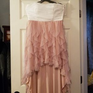 Pink Hi-low Dress